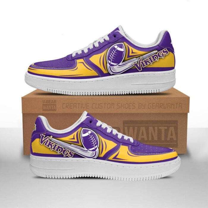 Minnesota Vikings Air Sneakers Custom Fan Gift