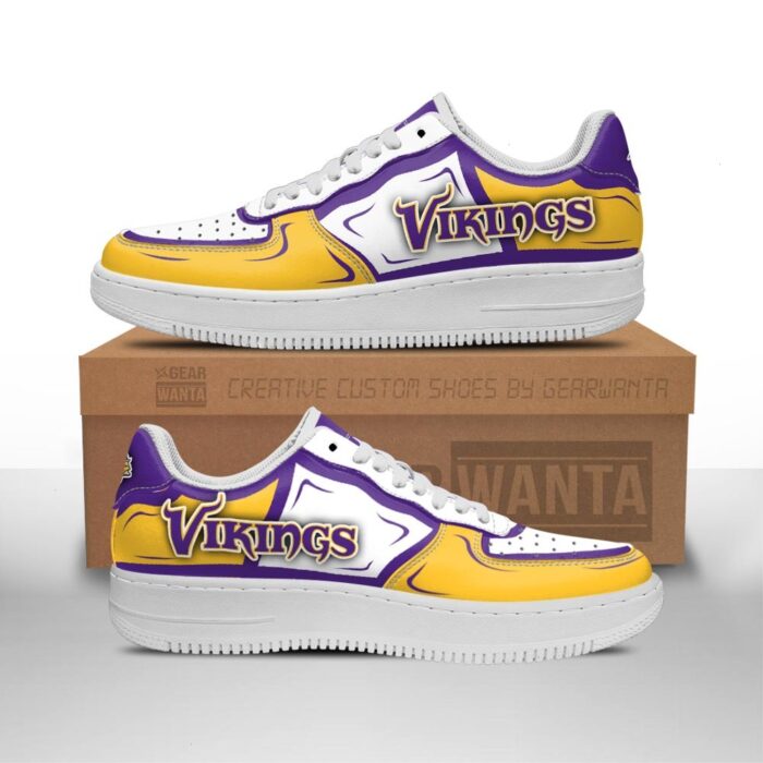 Minnesota Vikings Air Sneakers Custom NAF Shoes For Fan