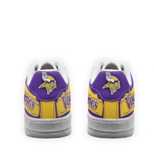 Minnesota Vikings Air Sneakers Custom NAF Shoes For Fan