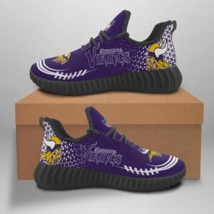 Minnesota Vikings Custom Shoes Sport Sneakers Yeezy Boost