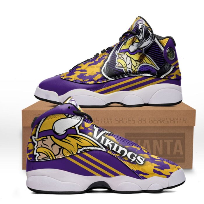 Minnesota Vikings JD13 Sneakers Custom Shoes