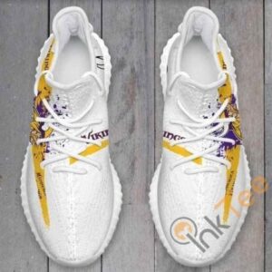 Minnesota Vikings Logo Custom Shoes Personalized Name Yeezy Sneakers