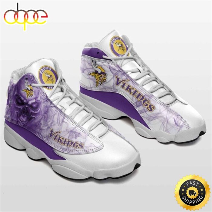 Minnesota Vikings NFL Air Jordan 13 Shoes