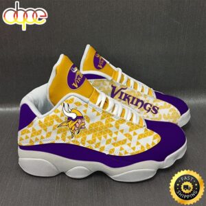 Minnesota Vikings NFL Ver 2 Air Jordan 13 Sneaker