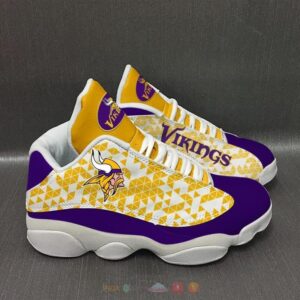 Minnesota Vikings Nfl Air Jordan 13 Shoes 2