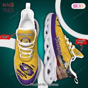 Minnesota Vikings Nfl Personalized Max Soul Shoes