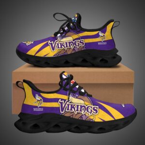 Minnesota Vikings Personalized Max Soul Shoes