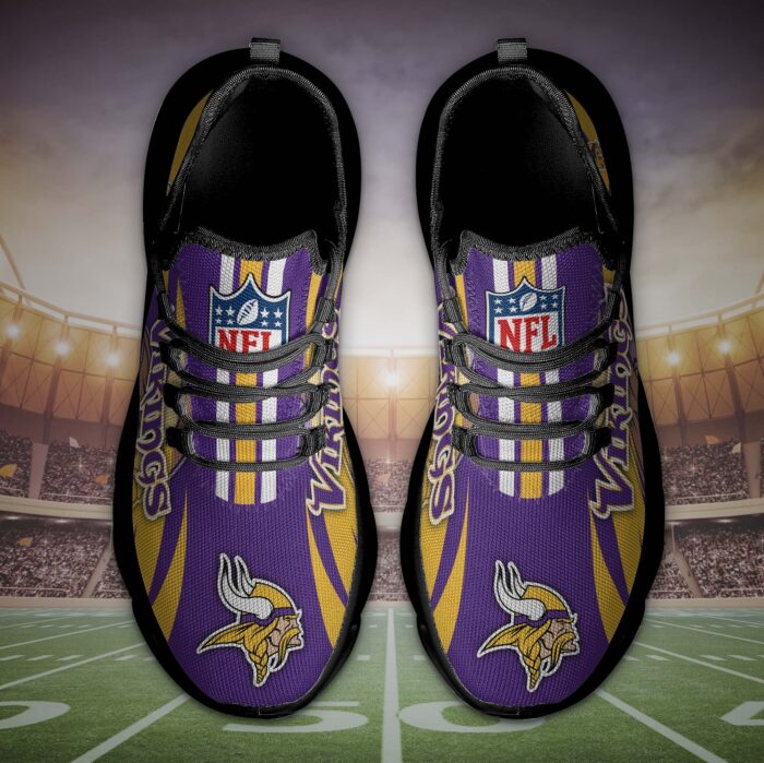 Minnesota Vikings Personalized Max Soul Shoes