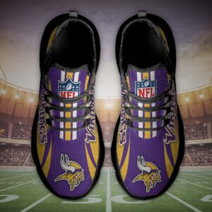 Minnesota Vikings Personalized Max Soul Shoes