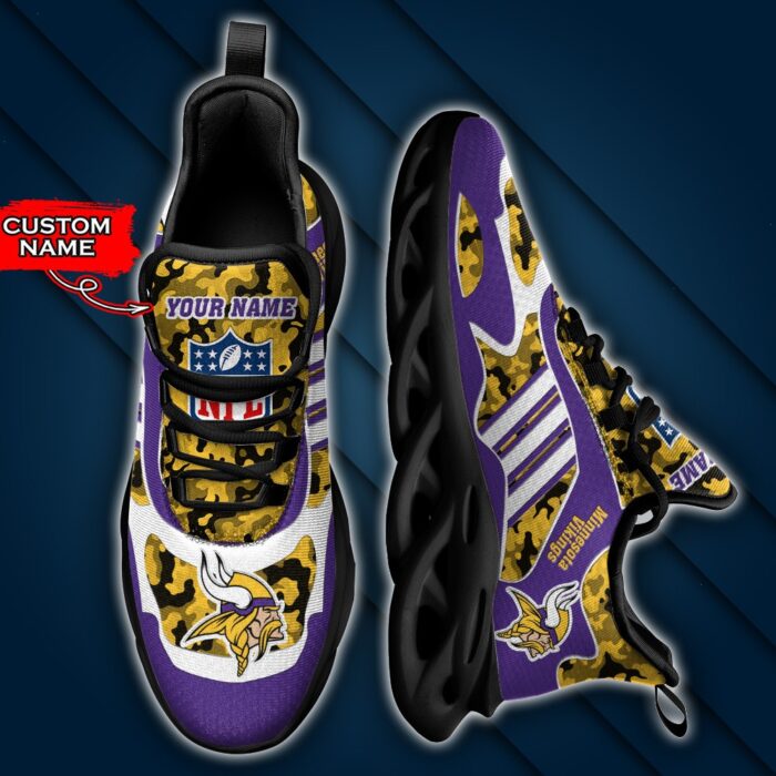 Minnesota Vikings Personalized Max Soul Shoes 30 SPA0901041