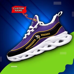 Minnesota Vikings Personalized Max Soul Shoes 32 SPA0901042