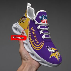 Minnesota Vikings Personalized Max Soul Shoes 81 SP0901041