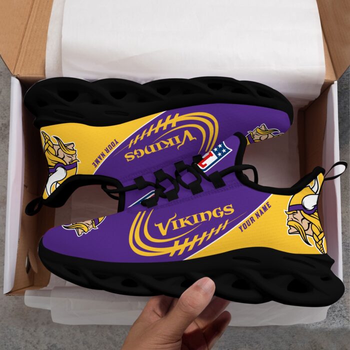 Minnesota Vikings Personalized Max Soul Shoes Fan Gift