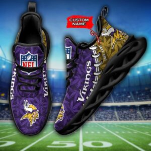 Minnesota Vikings Personalized Max Soul Shoes for Fan