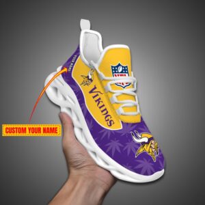 Minnesota Vikings Personalized Weed Limited Edition Max Soul Shoes