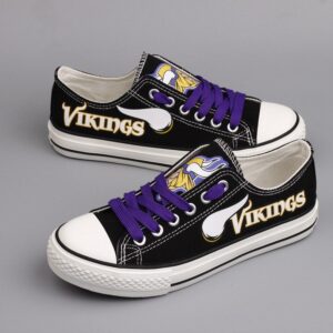 Minnesota Vikings Women's Shoes Low Top Canvas Shoes