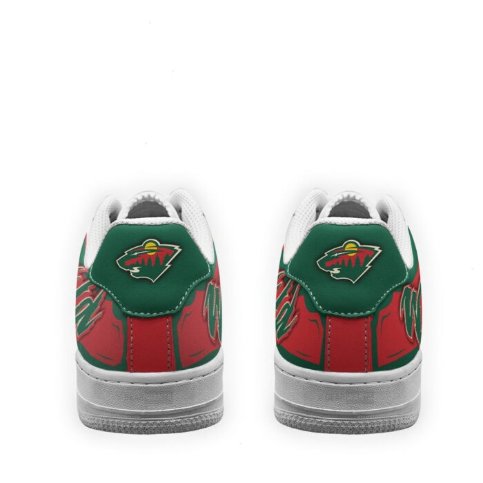 Minnesota Wild Air Sneakers Custom NAF Shoes For Fan