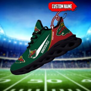 Minnesota Wild Custom Name NHL New Max Soul Shoes