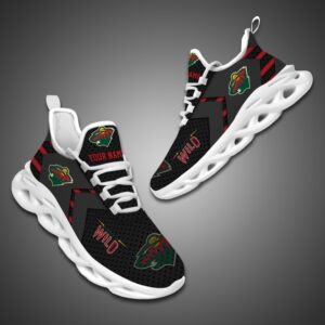 Minnesota Wild Personalized NHL Luxury Max Soul Shoes