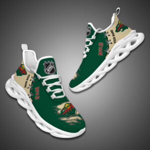 Minnesota Wild Personalized NHL Max Soul Shoes