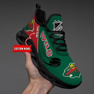 Minnesota Wild Personalized NHL New Max Soul Shoes