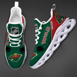 Minnesota Wild Personalized NHL New Max Soul Shoes