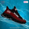 Mississippi State Bulldogs NCAA Black Mix Red Max Soul Shoes