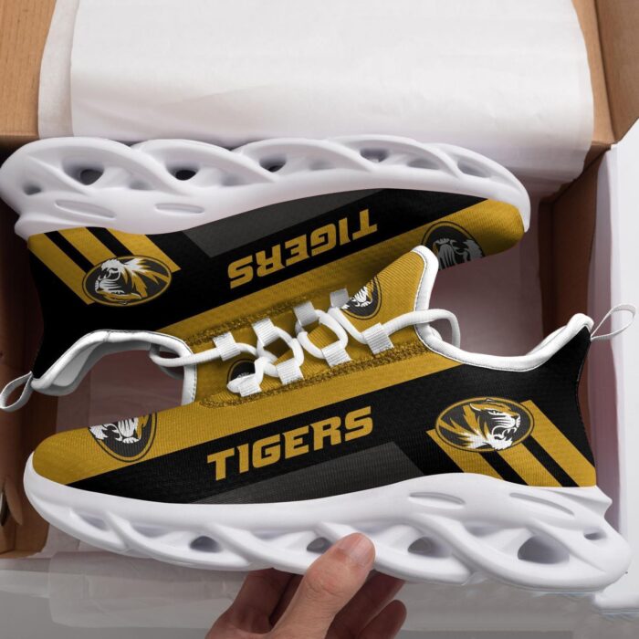 Missouri Tigers Lover White Shoes Max Soul MC