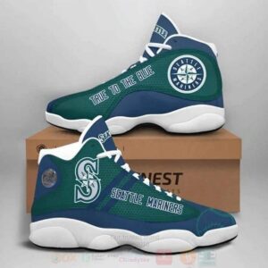 Mlb Seattle Mariners Air Jordan 13 Shoes