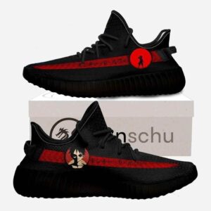 Monkey D Luffy Custom Yeezy Boost Shoes Sport Sneakers Yeezy Shoes