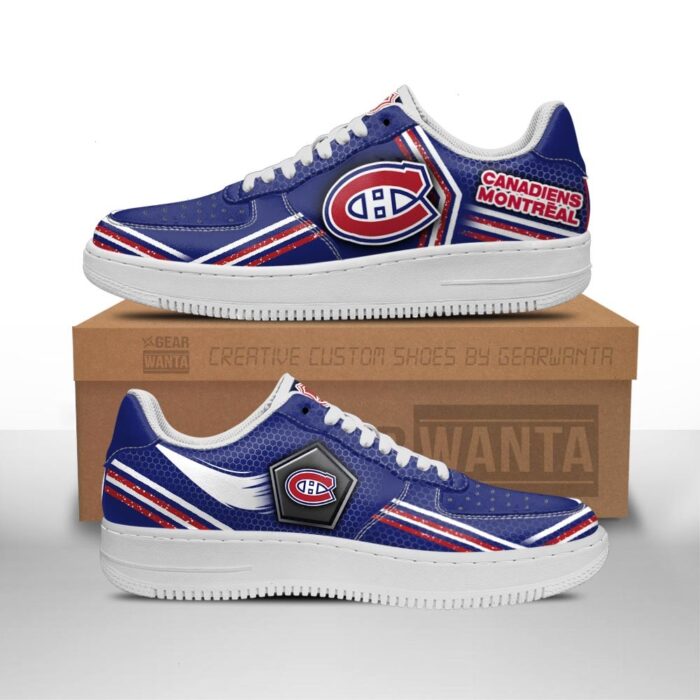 Montreal Canadiens Air Sneakers Custom For Fans