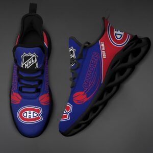 Montreal Canadiens Personalized NHL New Max Soul Shoes