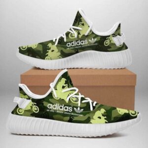 Motocross Art Adidas Yeezy Boost Shoes Sport Sneakers Yeezy Shoes