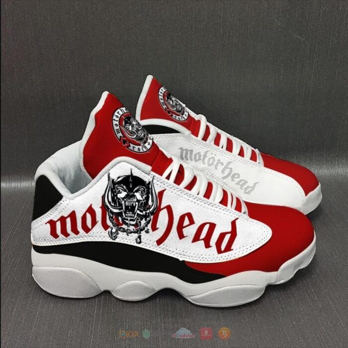 Motorhead Band Red White Air Jordan 13 Shoes