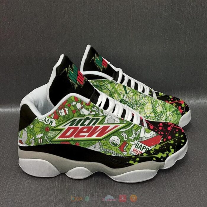 Mtn Dew Air Jordan 13 Shoes