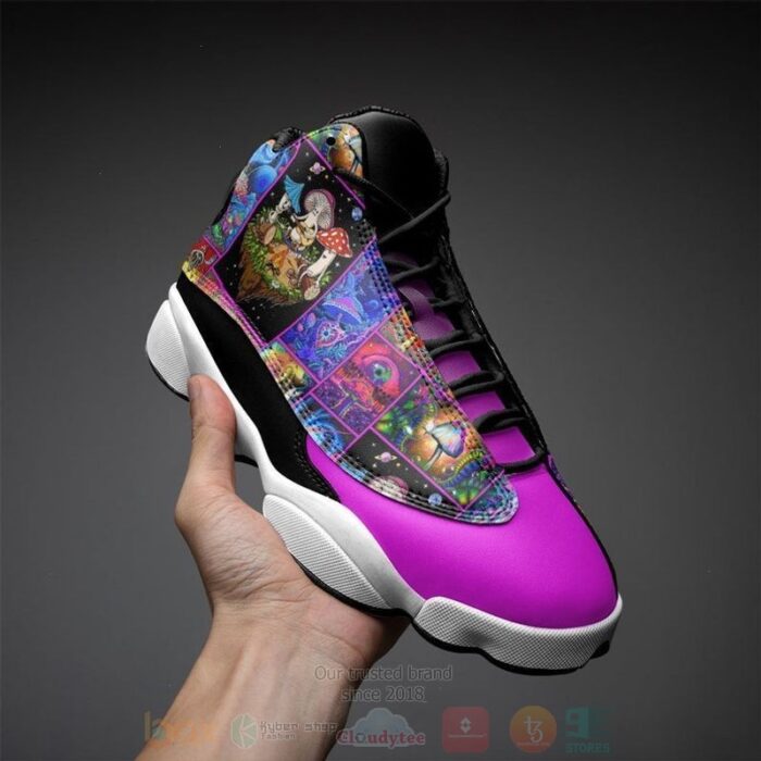 Mushroom Psychedelic Air Jordan 13 Shoes