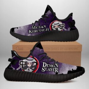 Muzan Kibutsuji Yeezy Shoes Demon Slayer Art 139