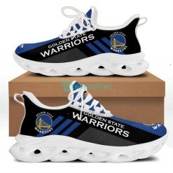 NBA Golden State Warriors Black Blue Max Soul Shoes