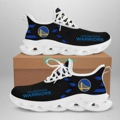 NBA Golden State Warriors Black Blue Max Soul Shoes V2