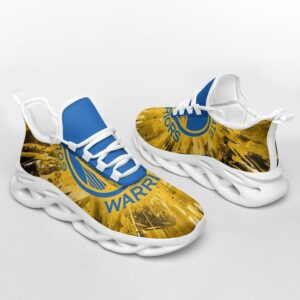 NBA Golden State Warriors Gold Max Soul Shoes