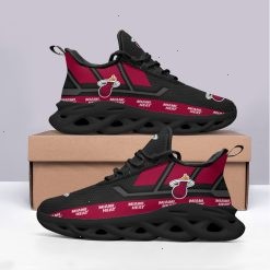 NBA Miami Heat Black Red Max Soul Shoes V2