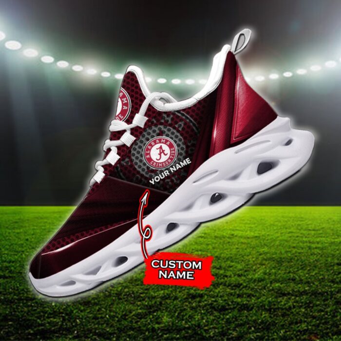 NCAA Alabama Crimson Tide Max Soul Sneaker Custom Name