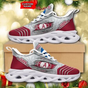 NCAA Alabama Crimson Tide Max Soul Sneaker Custom Name 66 M12RTT6978