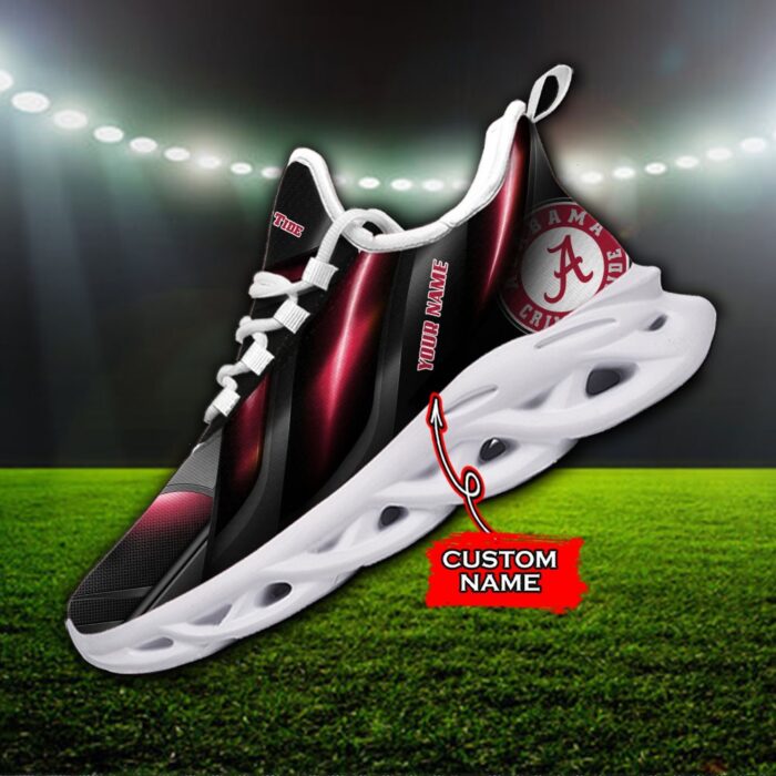 NCAA Alabama Crimson Tide Max Soul Sneaker Custom Name Ver 1