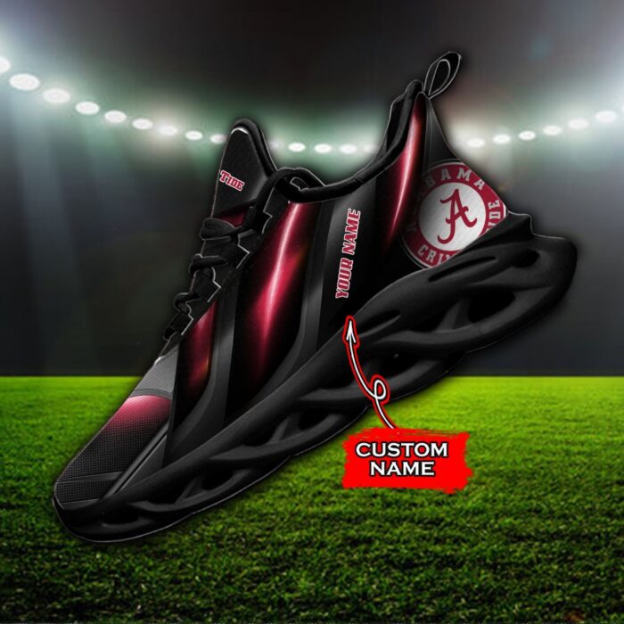 NCAA Alabama Crimson Tide Max Soul Sneaker Custom Name Ver 1