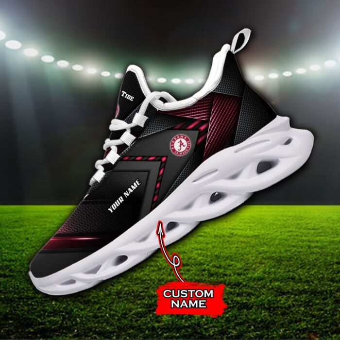 NCAA Alabama Crimson Tide Max Soul Sneaker Custom Name Ver 3