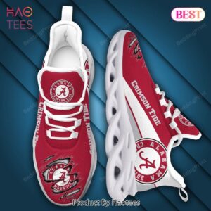 NCAA Alabama Crimson Tide Pink Color Max Soul Shoes