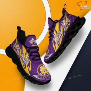 NCAA Albany Great Danes Purple Max Soul Sneakers Sport Shoes