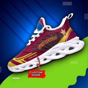 NCAA Arizona State Sun Devils Max Soul Sneaker Custom Name 62RTT1618