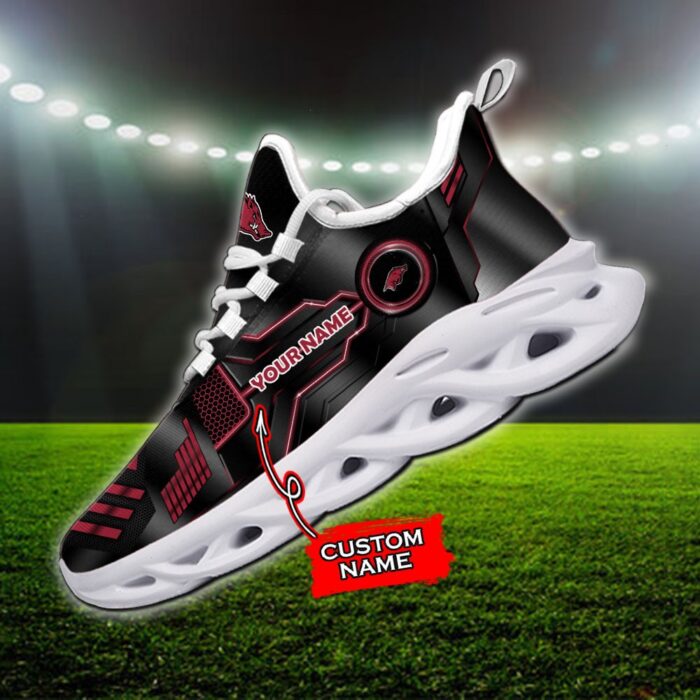 NCAA Arkansas Razorbacks Max Soul Sneaker Custom Name 81TTMSNCAA8102